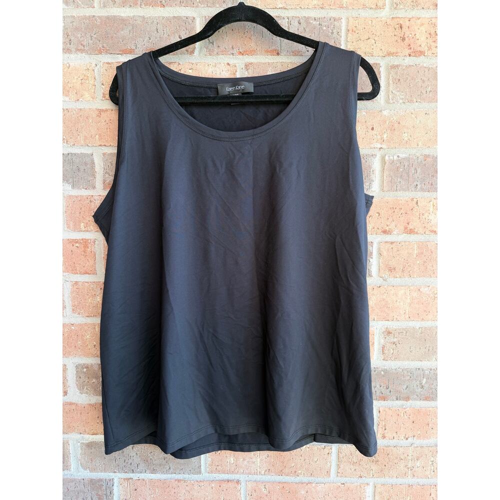 Karen Kane Black Sleeveless blouse 2X